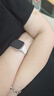 MSSM適用蘋果手表表帶apple iwatch愛(ài)馬仕款Swift小牛皮真皮表帶ultra/S10/9/8/7淺棕色·44/45/46/49mm 曬單實(shí)拍圖