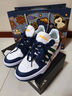 adidas ENTRAP美式校園風(fēng)運動(dòng)少年感復古籃球風(fēng)板鞋男女阿迪達斯 白色/綠色/藍色   42 曬單實(shí)拍圖
