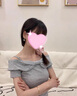 小野七天T恤女夏季純欲蝴蝶結(jié)一字肩吊帶短袖辣妹風(fēng)露肩修身顯瘦短款上衣 【灰色 S】 曬單實(shí)拍圖