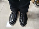 奧康男鞋真皮2025新款商務(wù)正裝皮鞋軟底男士結婚新郎鞋子男英倫德比鞋 黑色 【頭層牛皮】 42 曬單實(shí)拍圖