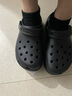 卡駱馳（crocs）經(jīng)典云朵Clog女沙灘洞洞鞋涼拖鞋206750 206750-001  38  曬單實(shí)拍圖
