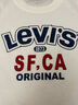 Levi's【涼感透氣】李維斯兒童男童短袖T恤2025夏季新款運(yùn)動上衣女 明亮白 130 /64 【建議身高116-122cm】 曬單實(shí)拍圖