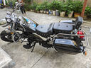 力帆風(fēng)暴太子力帆K18摩托車太子車150CC水冷復(fù)古巡航哈雷機(jī)車跑車 珍珠黑 國四電噴標(biāo)配150水冷 曬單實(shí)拍圖