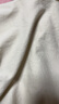 美洋（MEIYANG）秋露半裙 元?dú)鉁p齡絨布保暖微皺肌理蓬蓬中長(zhǎng)傘裙 米白色 L 曬單實(shí)拍圖