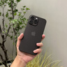 帕思米適用于蘋(píng)果15promax手機殼新款iphone15pro的超薄透明保護套15plus磨砂全包防摔15高級感男女簡(jiǎn)約 蘋(píng)果15promax【深空黑】輕奢磨砂丨不沾指紋 曬單實(shí)拍圖