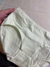 都市麗人女士內(nèi)褲女純棉蠶絲襠10A級嬰兒棉抑菌舒適透氣女生三角褲4條L 曬單實拍圖