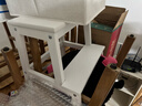 宜家（IKEA）BEKVAM貝卡姆踏腳凳換鞋凳北歐風(fēng)格衛浴廚房承重凳穩固 白色50cm 曬單實(shí)拍圖