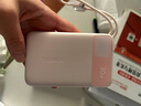 倍思【國標(biāo)3C認(rèn)證可上飛機】10000毫安自帶線充電寶30W快充移動電源便攜適用于蘋果17華為安卓小米手機 曬單實拍圖