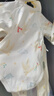 微獅牧尼新生嬰兒衣服春夏連體包屁衣男女寶寶三角哈衣秋裝 云海之旅-奶白 59cm 曬單實(shí)拍圖