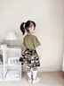 G.DUCKKIDS小黃鴨童裝兒童迷彩服套裝男童運(yùn)動(dòng)服夏季中小學(xué)生軍訓(xùn)服兩件套女 女童裙褲-套裝 100 尺碼2~3歲【90-100cm】cm 曬單實(shí)拍圖