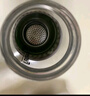 富光 雙頭玻璃杯男女玻璃茶杯泡茶杯單層玻璃杯茶水分離杯 帶茶隔杯子 500ml咖啡色 曬單實拍圖