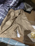 莫代爾高品質(zhì)字母印花短褲男款夏季薄款五分褲2025新款男士高端歐貨中褲 卡其色【收藏加購優(yōu)先發(fā)貨】 L 【建議100-120斤】 曬單實(shí)拍圖