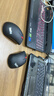 ThinkPad 聯(lián)想thinkplus小黑紅點(diǎn)無(wú)線(xiàn)鼠標 筆記本電腦辦公鼠標 單模-無(wú)線(xiàn)鼠標（午夜黑） 曬單實(shí)拍圖