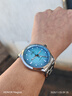 美度（MIDO）瑞士手表 舵手系列 千禧款 冰川藍 商務(wù)休閑 自動(dòng)機械鋼帶男表 曬單實(shí)拍圖