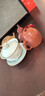 青澹汝窯蓋碗功夫茶具冰裂天青色景德鎮(zhèn)陶瓷禮品純手工拈花手禪緣 拈花手禪緣蓋碗 曬單實拍圖