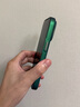 猩球衛(wèi)士高級感防指紋適用Apple/蘋果iPhone17Pro磁吸光柵瓦楞手機殼超薄行李箱條紋保護套磨砂透明外殼綠 曬單實拍圖
