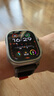 表帶哥適用蘋(píng)果手表表帶s10表帶高定款夏天夏季透氣9/8/7iwatch44/45/46/49MM/ultra2野徑尼龍表帶回環(huán)灰 曬單實(shí)拍圖