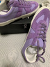 極路客2025新款鞋子情侶美式板鞋復古德訓鞋耐磨減震運動(dòng)男鞋專(zhuān)業(yè)滑板鞋 紫藤色 44 曬單實(shí)拍圖