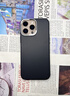 HOLDZU【一觸傾心】適用蘋果16pro手機(jī)殼iPhone16Pro保護(hù)套防摔超薄高檔金屬鏡頭磁吸充電膚感-靜夜黑 曬單實(shí)拍圖