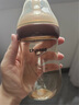 世喜新生兒防脹氣奶瓶3-7個(gè)月玻璃嬰兒仿母乳奶嘴240ml 曬單實(shí)拍圖