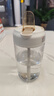 樂(lè )扣樂(lè )扣（LOCK&LOCK） 吸管杯水杯刻度水杯塑料果汁杯隨身咖啡杯便攜飲水杯COCO杯 雪山白550ml 曬單實(shí)拍圖