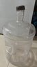 拜杰純凈水桶  水桶桶裝水桶 礦泉水桶飲水機空桶手提飲水桶 黑蓋15L 曬單實(shí)拍圖