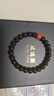 藏鴻閣 原生態(tài)印尼老料黑金佛珠原色椰蒂老型桶珠繞指柔文玩單圈手串鏈 椰蒂手串9*8mm【南紅老型款】 曬單實拍圖