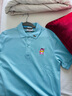 LACOSTE法國鱷魚活力卡通logo多巴胺Polo衫短袖男女同款|PH9236 BVG/潮汐藍(lán) S 曬單實(shí)拍圖