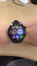 HUAWEI WATCH 5 46mm基礎(chǔ)款深錆色不銹鋼表殼蒼穹黑氟橡膠表帶首創(chuàng)X-TAP智感窗鴻蒙AI腕上小藝eSIM通信 曬單實(shí)拍圖