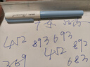 得力EF明尖學(xué)生正姿練字鋼筆套裝 辦公簽字筆墨水筆 附筆盒 純藍墨囊 A932 曬單實拍圖