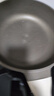 KIWICOO德國(guó)鈦聚力平底鍋不粘鍋家用牛排煎鍋無(wú)涂層煎蛋炒鍋電磁爐燃?xì)庠?【鈦聚力煎炒鍋】聚油抗凸 28cm 曬單實(shí)拍圖