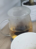 Glasslock 玻璃茶杯男女士專用茶水分離泡茶耐高溫杯子過濾花茶杯500ml 曬單實(shí)拍圖