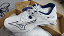 美津濃（MIZUNO）WAVE LIGHTNING Z8專(zhuān)業(yè)排球鞋男女中幫緩震輕盈舒適新品氣排球 白湛藍【輕彈快啟動(dòng)】Z8 42.5 =275mm 曬單實(shí)拍圖