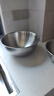 雙立人（ZWILLING）316食品級(jí)不銹鋼和面盆洗菜打蛋盆家用廚房涼拌沙拉料理盆直邊盆 316 三件套24-26-28cm 曬單實(shí)拍圖
