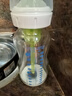 布朗博士玻璃奶瓶 0-3月新生嬰兒防脹氣防嗆 寬口徑奶瓶270ml 雙兔 曬單實(shí)拍圖