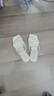 百麗優(yōu)雅一字帶涼鞋女25夏新商場(chǎng)同款涼鞋E2X1DBL5 米白 36 曬單實(shí)拍圖
