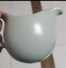 汝道RUDAO 汝窯汝瓷公道杯單海手工陶瓷分茶器簡約功夫茶具茶道茶藝配件手柄茶海禮盒裝 玉鳳凰公杯 曬單實拍圖