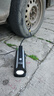 得力（deli）車(chē)載充氣泵汽車(chē)打氣泵便攜式數顯高壓家用轎車(chē)輪胎單缸快速充氣泵 【液晶表盤(pán)可預設胎壓】+轉接頭 曬單實(shí)拍圖