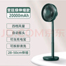 索伯 SOBE 小風(fēng)扇USB可充電風(fēng)扇迷你風(fēng)扇學(xué)生宿舍辦公室自動(dòng)搖頭桌面風(fēng)扇便攜式小型風(fēng)扇伸縮風(fēng)扇 宮廷綠伸縮版【自動(dòng)搖頭+四檔調(diào)節(jié)+20000毫安】 曬單實(shí)拍圖