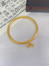 中國黃金（CHINA GOLD）冰川黃金戒指男女款足金指環(huán)手飾情侶金對(duì)戒生日520送女朋友禮物 【今/次日達(dá)】冰川戒指 約1.4g【女戒】 曬單實(shí)拍圖