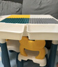 星涯優(yōu)品 兒童玩具積木桌男女孩拼裝益智玩具學(xué)習餐桌子可增高生日禮物 曬單實(shí)拍圖