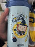 膳魔師（THERMOS）母嬰高真空兒童學(xué)生上學(xué)便攜保溫瓶316L不銹鋼大容量雙蓋杯吸管杯 曬單實(shí)拍圖