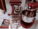 KitchenAid（凱膳怡）【政府補貼】廚師機進(jìn)口7QT大容量升降式全自動(dòng)和面攪拌機家用商用珠光紅 5KSM7580XCCA 曬單實(shí)拍圖