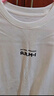 森馬（Semir）長袖T恤男重磅寬松打底上衣印花情侶裝秋季內(nèi)搭外穿101524101211 曬單實(shí)拍圖