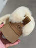 UGG【雙11搶先購】秋季新款女士厚底懶人毛毛鞋 1166733CHE|栗色40 曬單實(shí)拍圖