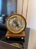 AILUKI日本簡(jiǎn)約實(shí)木家用座鐘臺式客廳機械透視坐鐘桌面時(shí)尚鐘臺面床頭表 羅馬數字 曬單實(shí)拍圖