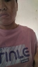 100%全棉 圓領(lǐng)短袖時(shí)尚印花t恤女休閑百搭大碼寬松顯瘦夏裝上衣 紫羅蘭【ATlnLE】高品質(zhì) XL 【建議110-125斤】 曬單實(shí)拍圖