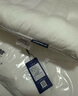 安睡寶（SOMERELLE） 全棉枕頭抗菌定型枕護頸枕睡眠枕芯低中頸椎枕學(xué)生宿舍家用 艾蕾絲定型低枕（48*74cm） 曬單實(shí)拍圖