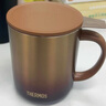 膳魔師（THERMOS）馬克杯不銹鋼茶杯大容量把手杯保溫咖啡杯七夕節(jié)教師節(jié)禮物TEMC 【鍍鈦茶漏】歲月茶金 400ml 曬單實(shí)拍圖