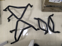 山竹（shanzhu）適用本田NX400護(hù)杠防摔杠上下全包圍不銹鋼保險杠改裝后貨架尾架 上杠+下杠（碳鋼） 曬單實拍圖